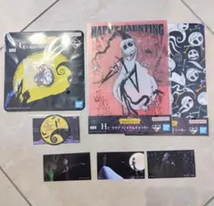 一番くじ ナイトメアー・ビフォア・クリスマス　ラバーコレクション　クリアファイル