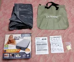 エアーベッド　DURA-BEAM PLUS　シングル　INTEX　未使用品