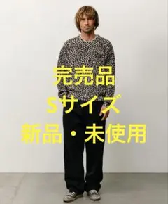 STUSSY LEOPARD SWEATER レオパード ニット セーター - メルカリ