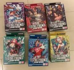 ワンピースカードゲーム　スタートデッキ　6種　セット