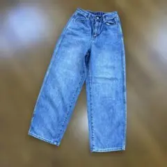 グローバルワーク　GOODデニムバギーパンツ