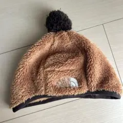 THE NORTH FACE ブラウンニット帽　キッズ　ベビー