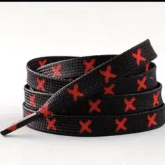 BLOOD CROSS ×ステッチ　シューレース　靴紐