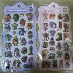 イタリアンブレインロット　ボンボンドロップシール2枚セット　シール交換　シール帳