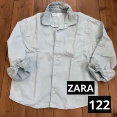 ZARA kids 長袖シャツ　羽織り　7（122）120程度）