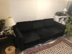 acme furniture JETTY 3P ソファ　ブラック アクメ