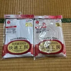 GUNZE Mサイズ 下着 抗菌防臭加工 綿100%