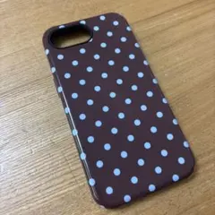 iPhone17eドットケース　水玉