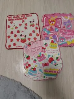 子供用 ハンカチ 女児 3枚セット