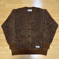 【お値下げ中】ワコマリア　モヘアニットカーディガン　XL WACKO MARIA - 新品 ワコマリア wacko maria 21awモヘア