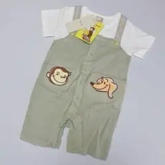 新品　プティマイン　ロンパース　80㎝