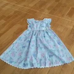 花柄ノースリーブワンピース 140