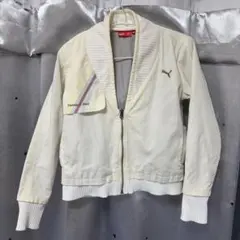 Puma ホワイト ジャケット M