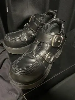 ヨースケ　バックル付き厚底プラットフォームブーツお値下げしました！