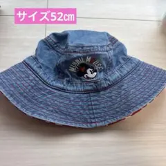 ミニーマウス 子供用帽子 52cm