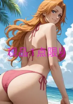 松本乱菊 ブリーチ 高画質 A4 アニメ ポスター ファンアート A0259