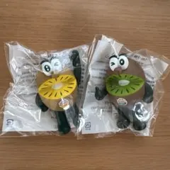 ゼスプリ2025 キウイブラザーズ フィギュア グリーン ゴールド 2個セット