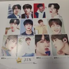 BTS JIN ブックマーク・フォトカード2種・ステッカー - メルカリ