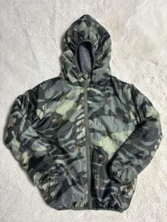 カモフラージュフード付きジャケット 140cm