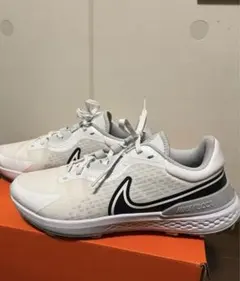 Nike INFINITY PRO 2 W 27.5 ホワイト ゴルフシューズ