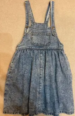 デニム ジャンバースカート 130㌢