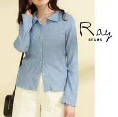 【再値下げ】Ray BEAMSレイビームス★シャーリングシャツのサムネイル