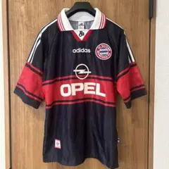 バイエルンミュンヘン サッカーユニフォーム メンズMサイズ ネイビー