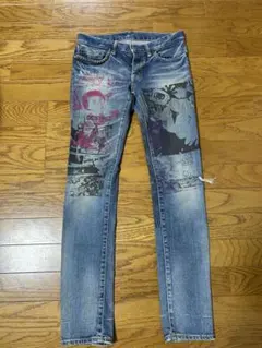 hysteric glamour スキニーデニム ブルー
