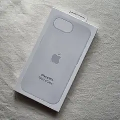 iPhone16e シリコーン ケース カバー ホワイト アップル 純正④