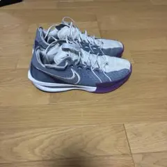 Nike GTcut3バスケットボールシューズ グレー/パープル　インソールなし