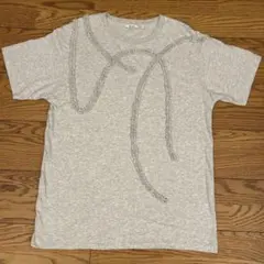 niko and... アソートニュアンスフリルTシャツ グレー Lサイズ