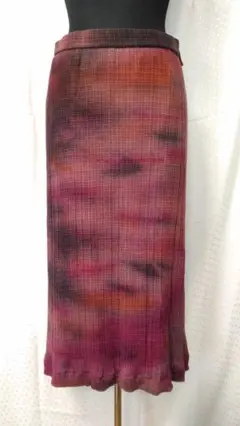 T1223 昭和レトロ ビンテージ ロングスカート 綿100％