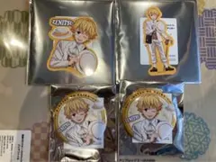 リロホテル　限定　鬼滅の刃　我妻善逸　缶バッジ　ステッカー　セット