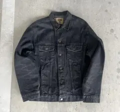 【希少】90s GAP ブラック デニムジャケット OLDGAP 黒 USA製