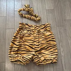キッズ 節分のパンツセット 虎柄 コスチューム