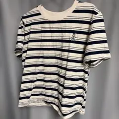 ボーダー柄 半袖Tシャツ XLサイズ