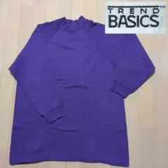 90s USA製 TREND BASICS モックネック スウェット ラグラン