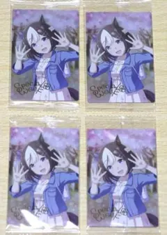 ウマ娘 ウエハース 第7R スペシャルウィーク スペシャルカード 4枚セット