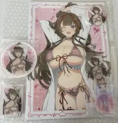 アクリルスタンド その他 鴇 閃乱カグラ 爆乳ハイパーWEBくじ セット
