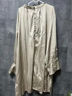 select MOCA サテン 長袖シャツ Mのサムネイル