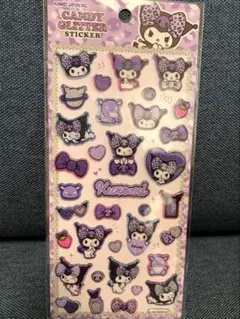 キャンディーグリッターステッカー　サンリオ　クロミちゃん　カミオジャパン　新品