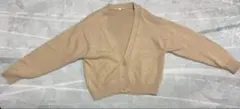 UNIQLOベージュ カーディガン 長袖