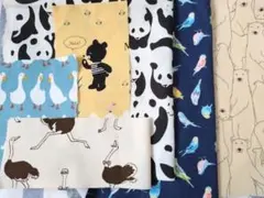 ハンドメイド はぎれセット 動物柄