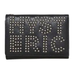 HYSTERIC スタッズ付き三つ折り財布 ブラック