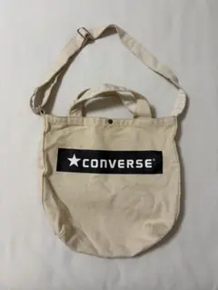 CONVERSE ベージュ ショルダーバッグ