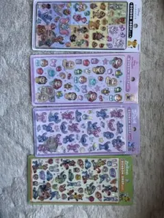 y*i様 ディズニー ボンボンドロップシール 4パックセット