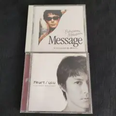 【2枚1組】福山雅治 Message & Heart / you シングルCD