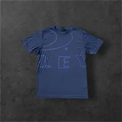y2k 00s oakley ネイビー半袖Tシャツサイバーパンク archive