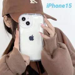 iPhone15 クリアケース　推し活　韓国　なみなみ　アクスタ　ソフト