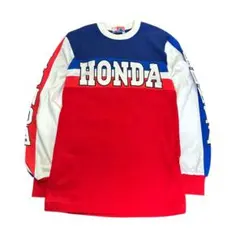 70s ヴィンテージ HONDA トリコカラー シングルステッチ USA製 - メルカリ